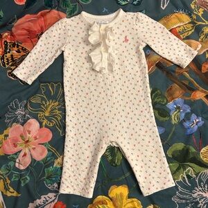 NWOT Ralph Lauren Floral Coverall Size 6 Months RARE!